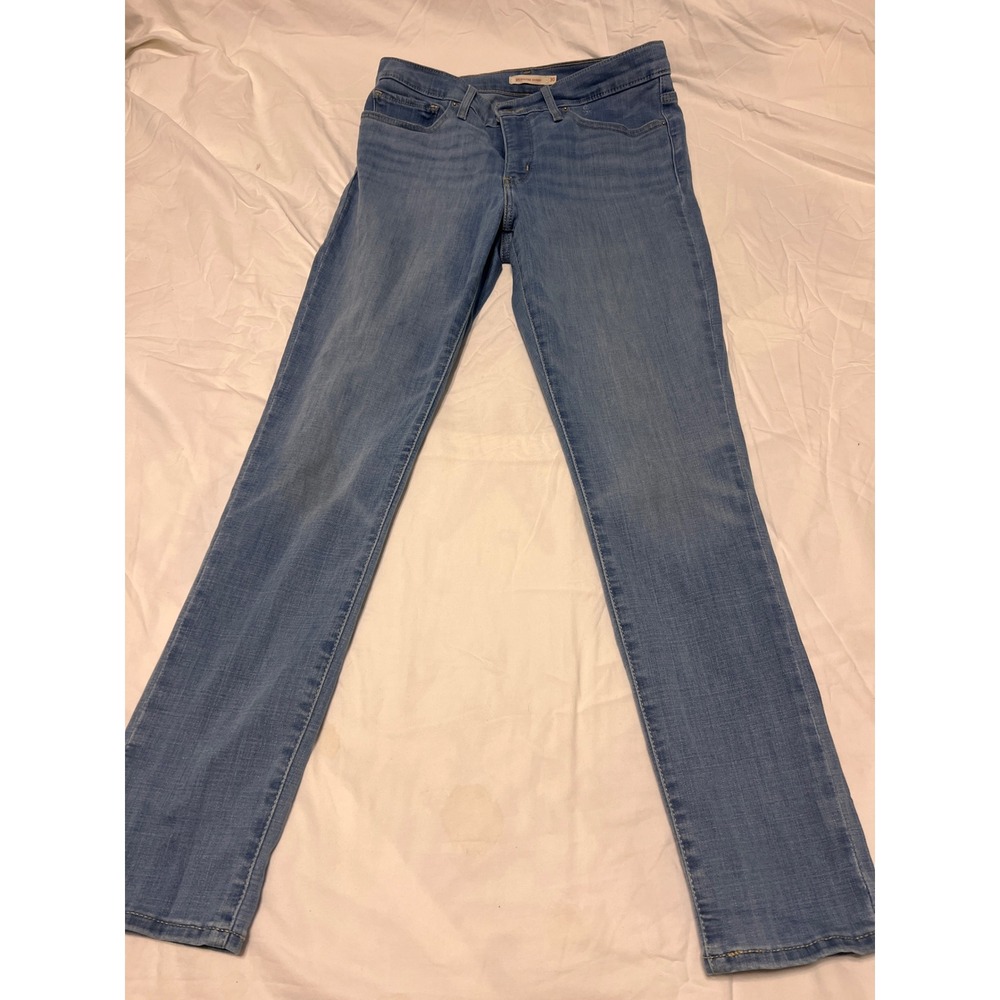 Levis 311 Shaping Skinny Jeans Womens 30 Medium Wash Blue Denim Stretch Pants